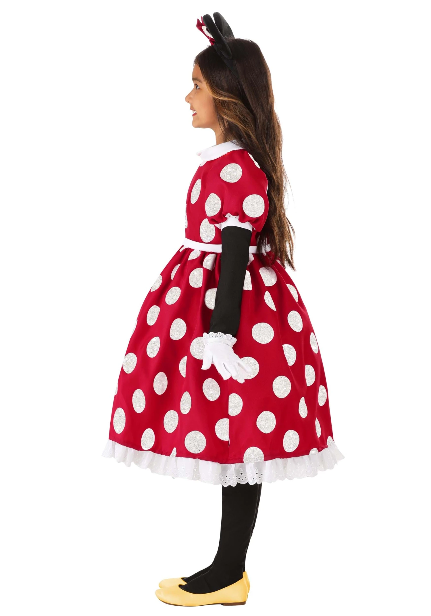 Deluxe Disney Minnie Mouse Costume For Girls 5 Deluxe Disney Minnie Mouse Costume For Girls - Image 5