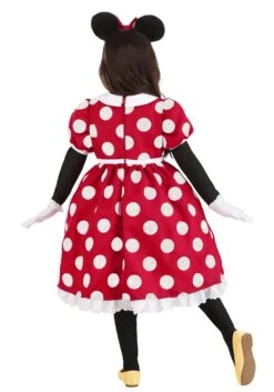 Deluxe Disney Minnie Mouse Costume For Girls 9 Deluxe Disney Minnie Mouse Costume For Girls -Halloween Night Deals Store kids deluxe minnie mouse costume alt 5