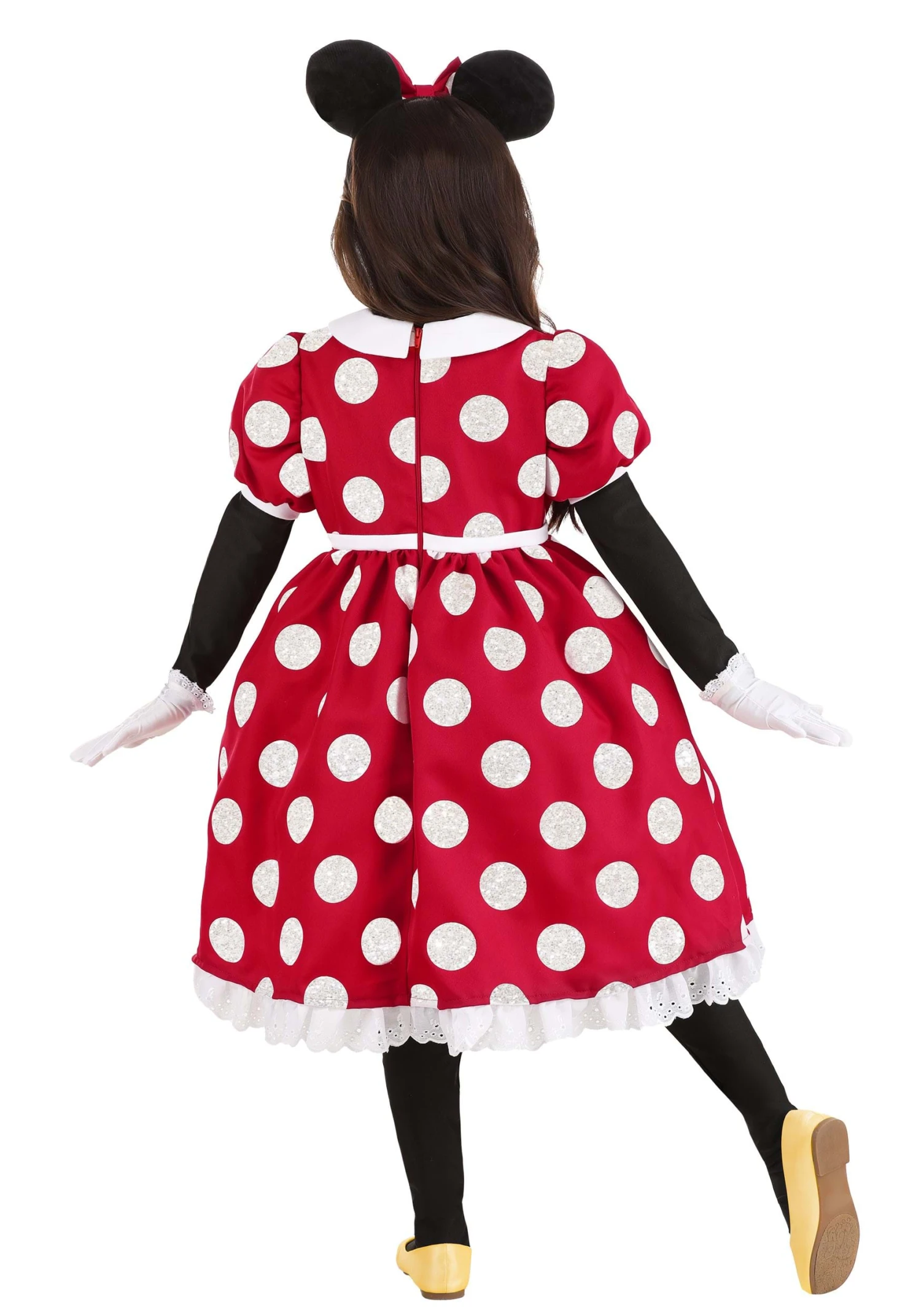 Deluxe Disney Minnie Mouse Costume For Girls 4 Deluxe Disney Minnie Mouse Costume For Girls - Image 4