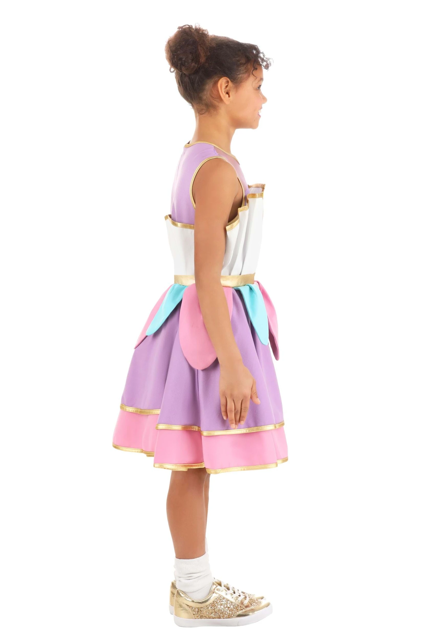 Girl's Disney Beauty And The Beast Chip Costume Dress 4 Girl's Disney Beauty And The Beast Chip Costume Dress - Image 4