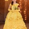 Girl's Beauty And The Beast Premium Belle Costume Dress