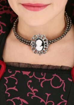 Girls Royal Vampire Costume -Halloween Night Deals Store kids royal vampire costume alt3