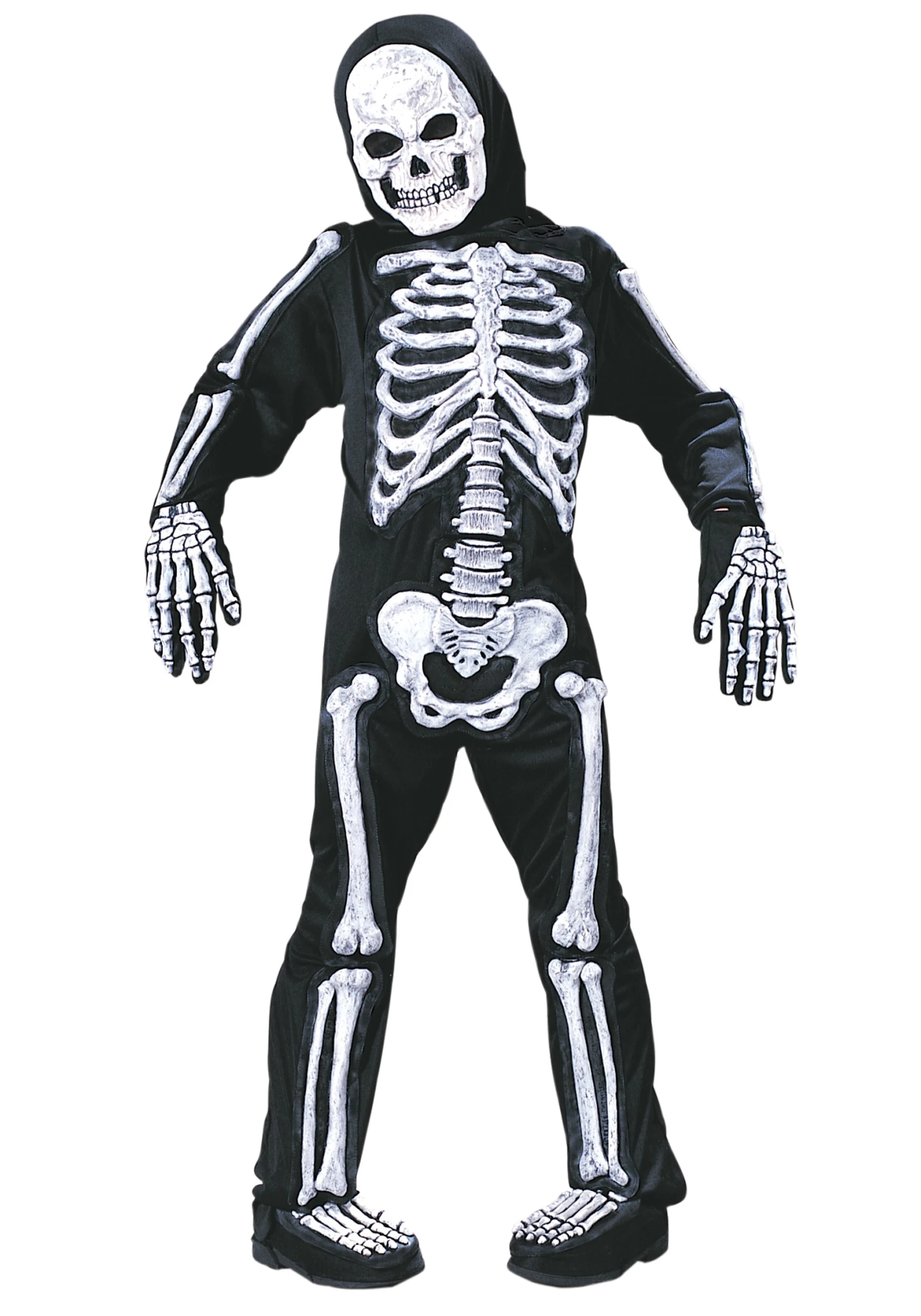 Fun World Kids Skeleton Costume 1 Fun World Kids Skeleton Costume