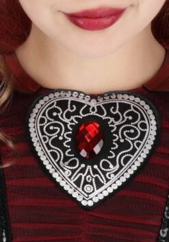 Vampire Queen Costume Dress For Girls 10 Vampire Queen Costume Dress For Girls -Halloween Night Deals Store kids vampire queen costume alt 3