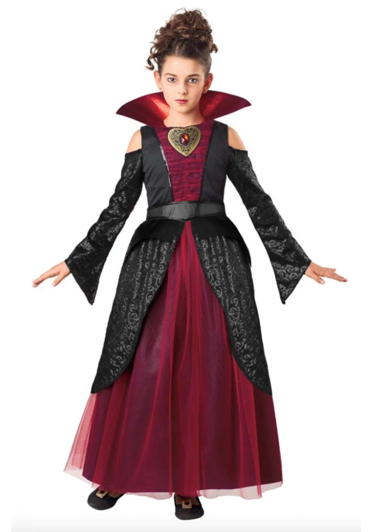Vampire Queen Costume Dress For Girls 1 Vampire Queen Costume Dress For Girls