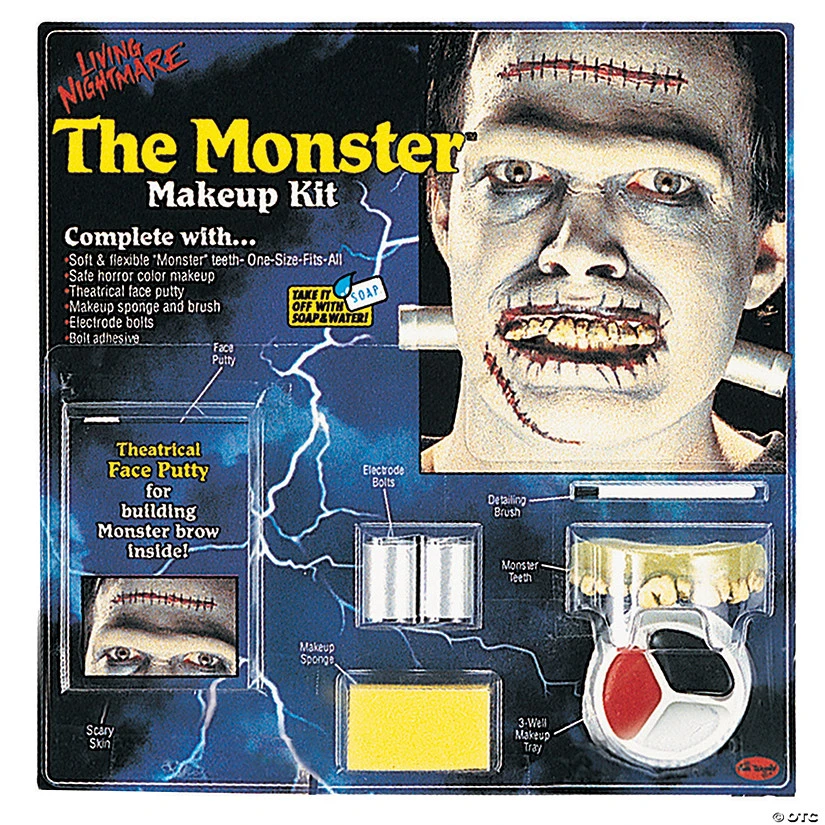 Living Nightmare Monster Makeup Kit 1 Living Nightmare Monster Makeup Kit