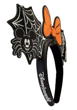 Disney Mickey And Minnie Spider Headband By Loungefly -Halloween Night Deals Store loungefly disney mickey and minnie spider headband alt 3