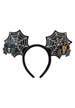 Disney Mickey And Minnie Spider Headband By Loungefly -Halloween Night Deals Store loungefly disney mickey and minnie spider headband alt 4