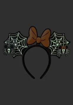 Disney Mickey And Minnie Spider Headband By Loungefly -Halloween Night Deals Store loungefly disney mickey and minnie spider headband alt 5