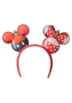 Halloween Night Deals Store -Halloween Night Deals Store loungefly mickey minnie ornament heandband alt 1