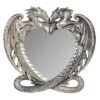 Silver Love Dragon Photo Frame