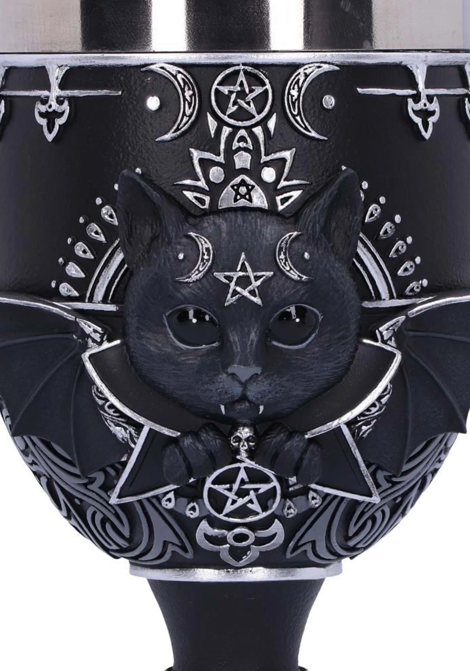 NEMESIS NOW 7.5-Inch Malpuss Catpire Cult Cutie Goblet 2 NEMESIS NOW 7.5-Inch Malpuss Catpire Cult Cutie Goblet - Image 2