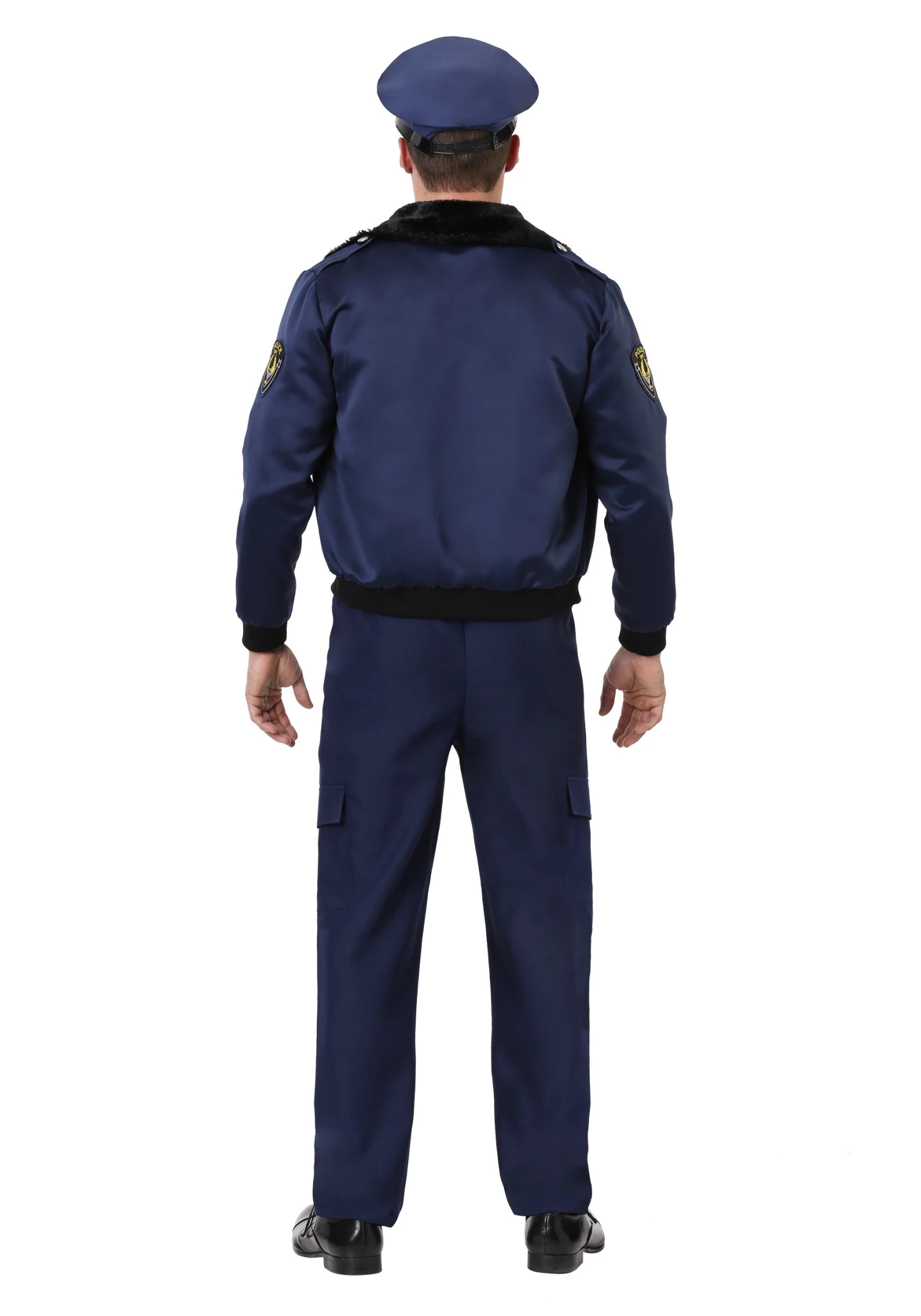 Deluxe Blue Cop Costume For Adults 2 Deluxe Blue Cop Costume For Adults - Image 2
