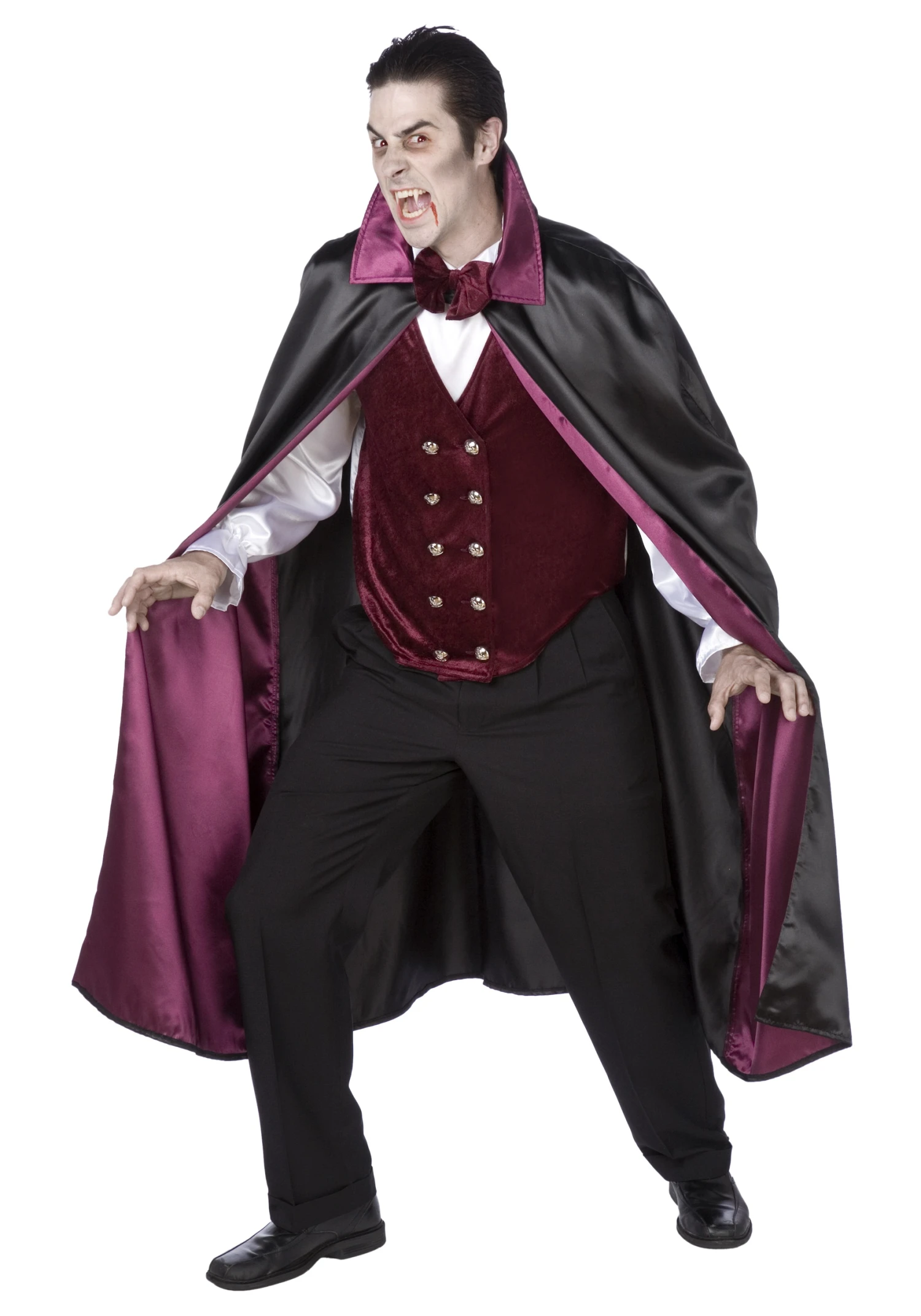 Mens Deluxe Vampire Costume 1 Mens Deluxe Vampire Costume