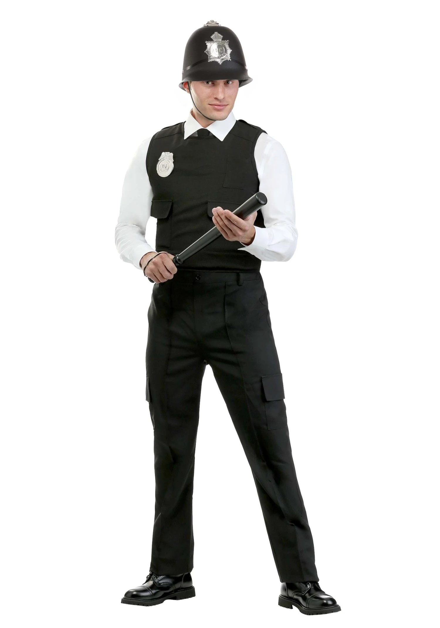 Men's Modern British Bobby Costume 1 Men's Modern British Bobby Costume