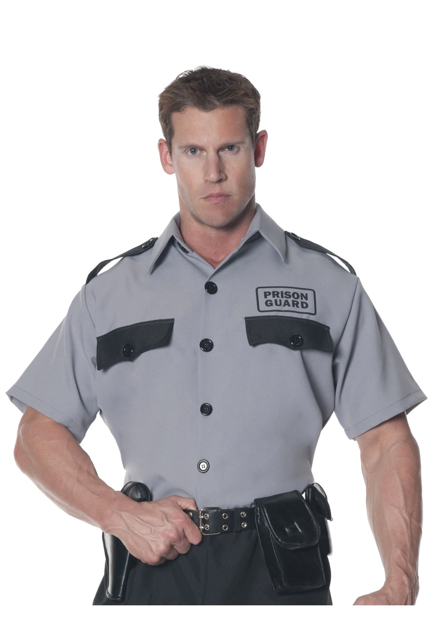 Men's Prison Guard Shirt 1 Men's Prison Guard Shirt