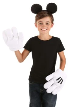 Women's Mickey Ears & Glove Set -Halloween Night Deals Store mickey ears glove set alt 8