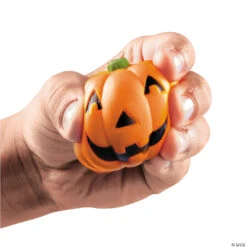 Mini Squeeze Jack-O’-Lantern Stress Toys - 24 Pc. -Halloween Night Deals Store mini squeeze jack o lantern stress toys 24 pc 25 2985 d a01