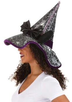 Disney Minnie Mouse Spider Webs Adult Witch Hat 10 Disney Minnie Mouse Spider Webs Adult Witch Hat -Halloween Night Deals Store minnie witch hat alt 3