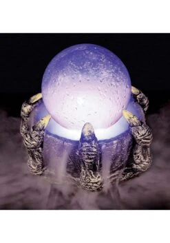 Misting Crystal Ball Halloween Decoration