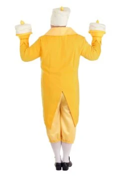 Lumiere Costume For Plus Size Men From Disney's Beauty And The Beast -Halloween Night Deals Store plus size beauty and the beast lumiere costume alt 4
