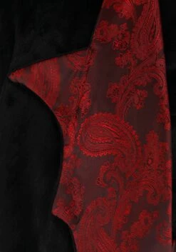 Men's Plus Size Dashing Vampire Costume -Halloween Night Deals Store plus size dashing vampire alt 2