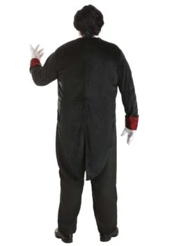 Men's Plus Size Dashing Vampire Costume -Halloween Night Deals Store plus size dashing vampire alt 3