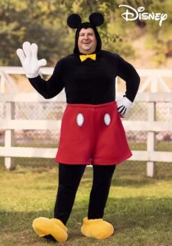 Disney Plus Size Deluxe Mickey Mouse Costume