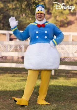 Men's Plus Size Donald Duck Costume