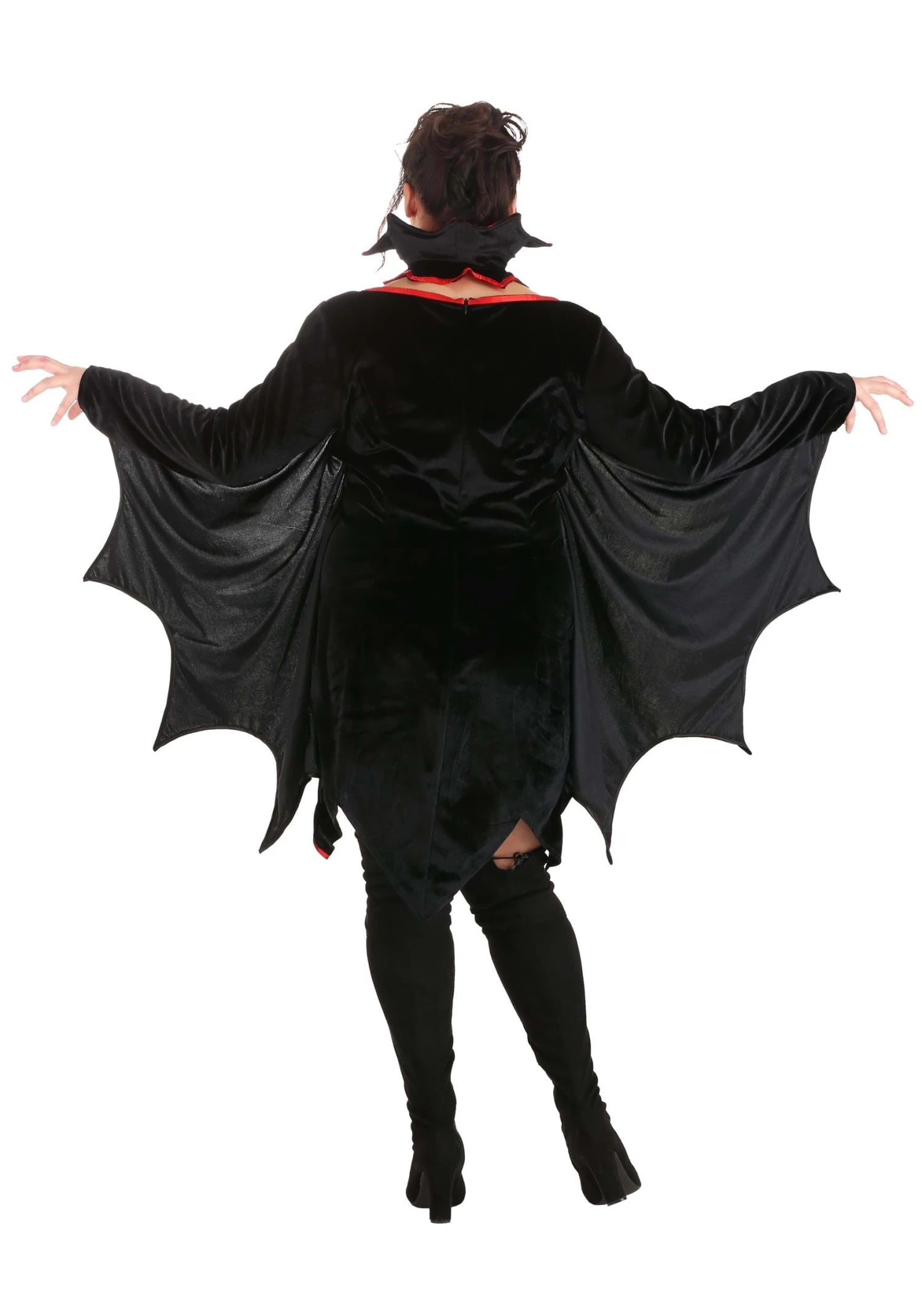 Plus Size Lady Dracula Costume For Women 4 Plus Size Lady Dracula Costume For Women - Image 4