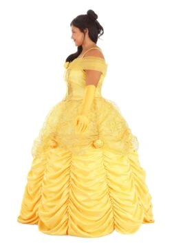 Plus Size Premium Belle Costume -Halloween Night Deals Store plus size premium belle costume alt 7