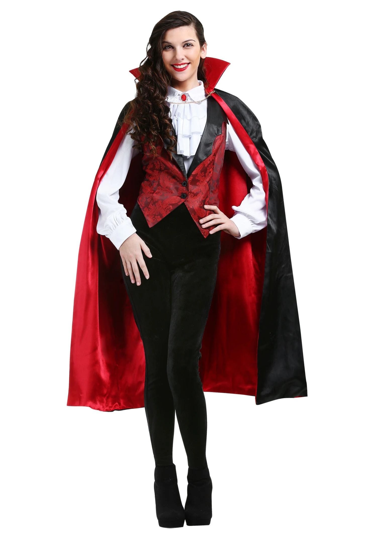 Plus Size Women's Fierce Vamp Costume 1 Plus Size Women's Fierce Vamp Costume