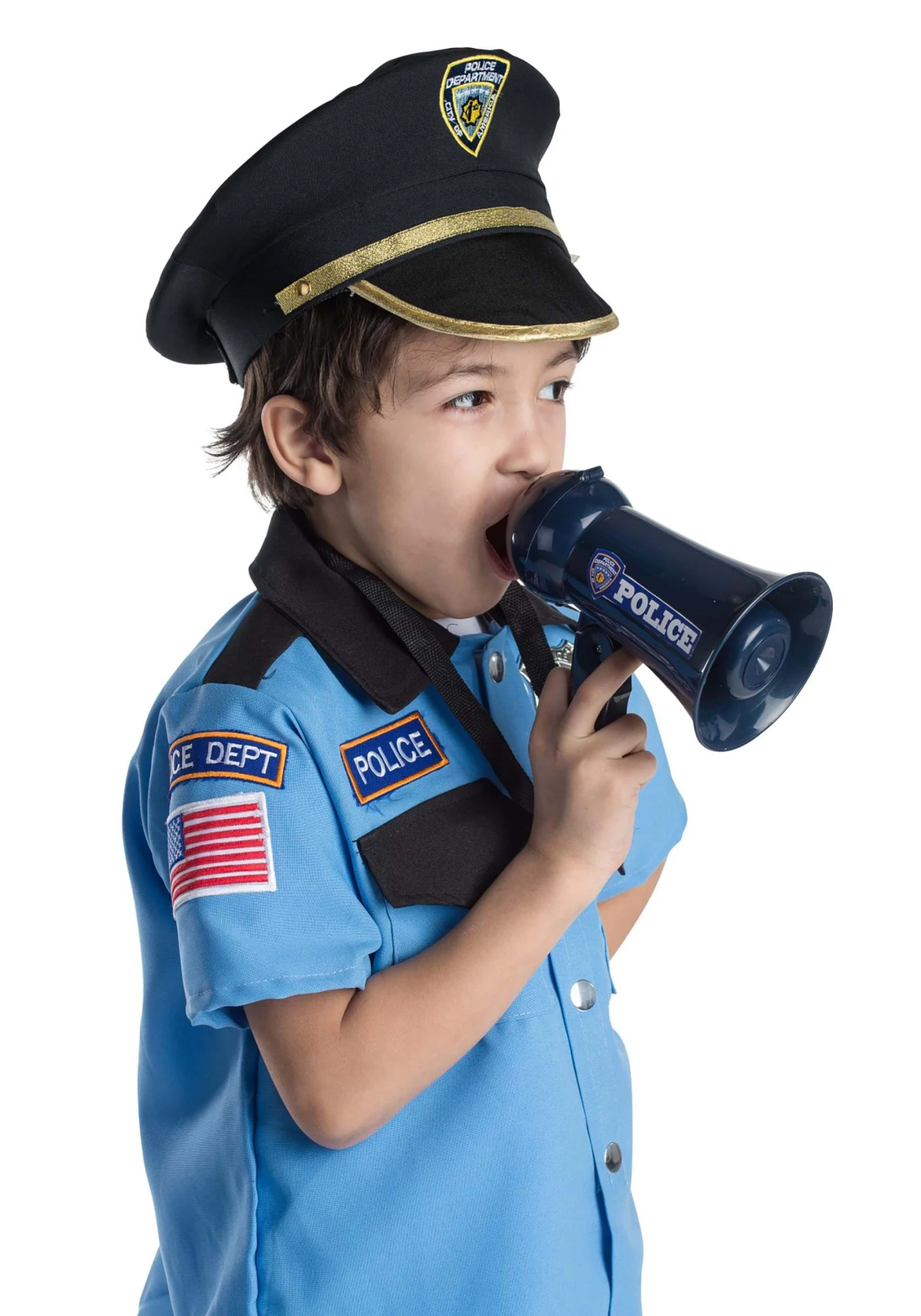 Police Megaphone Costume Accessory 4 Police Megaphone Costume Accessory - Image 4