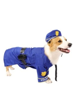Pet Police Costume 7 Pet Police Costume -Halloween Night Deals Store police pet costume alt 1
