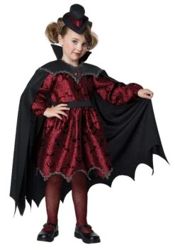 Girl's Posh Vampire Toddler Costume Dress