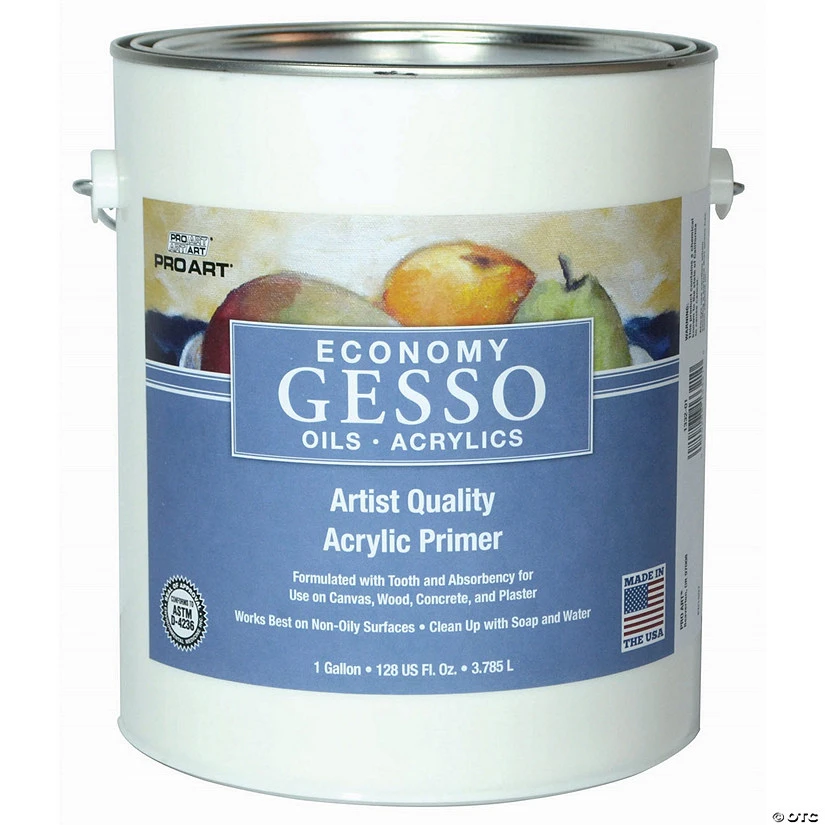 Pro Art Economy Acrylic Gesso Gallon 1 Pro Art Economy Acrylic Gesso Gallon