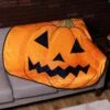Pumpkin Shaped Throw Blanket