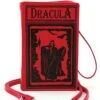 Red Vampire Dracula Book Purse