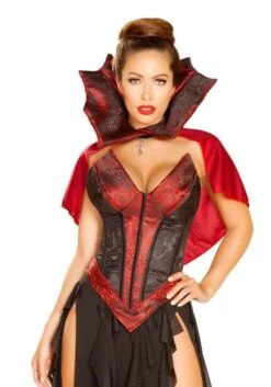 Roma Women's Sexy Blood Lusting Vampire Costume 7 Roma Women's Sexy Blood Lusting Vampire Costume -Halloween Night Deals Store sexy blood lusting vampire costume for women 1