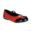 Shoes Ladybug Black Red
