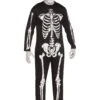 Fun World Skeleton Jumpsuit Costume For Adults