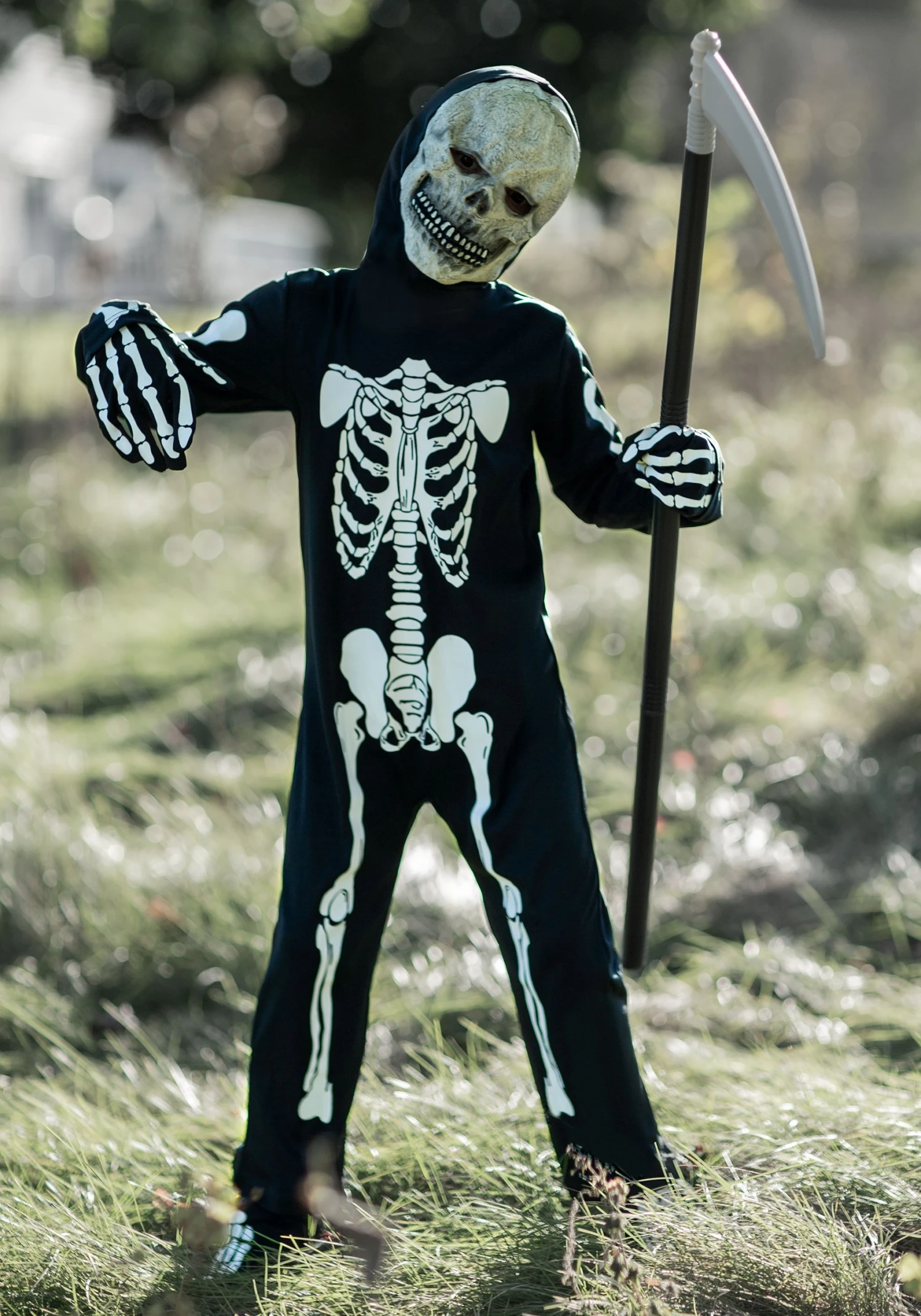 Fun World Kids Skeleton Costume 2 Fun World Kids Skeleton Costume - Image 2