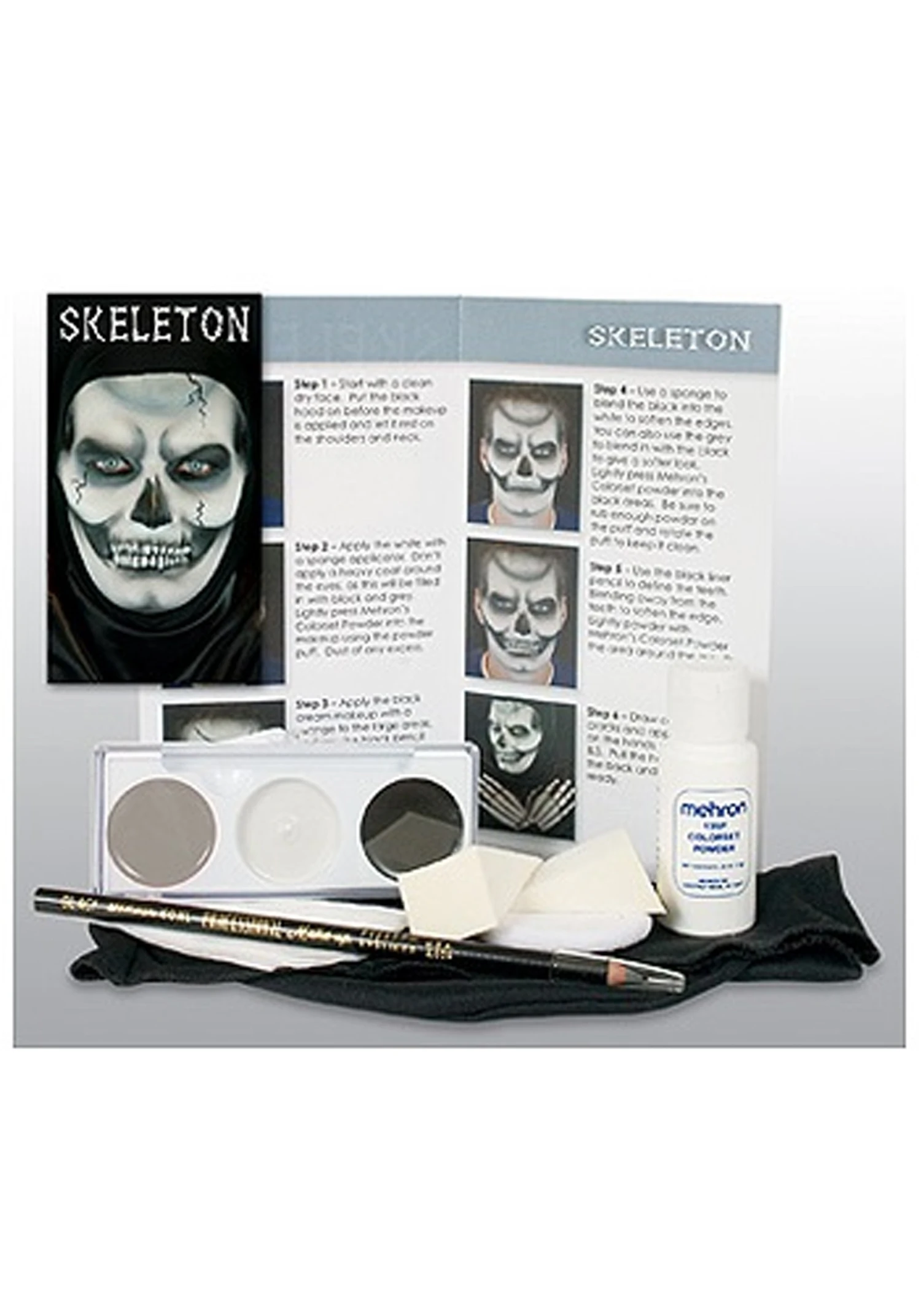 Skeleton Makeup Character Kit 1 Skeleton Makeup Character Kit