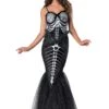 Fun World Women's Skeleton Mermaid Costume