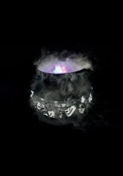 Smoking Cauldron Halloween Decoration