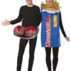 Spaghetti And Meatballs Costume For Couples