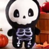 Squishy Skully Skeleton Decorative Pillow Prop