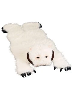 Star Wars Wampa Decorative Fur Rug -Halloween Night Deals Store star wars fur wampa rug alt 2