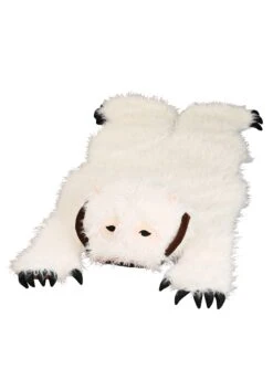 Star Wars Wampa Decorative Fur Rug -Halloween Night Deals Store star wars fur wampa rug alt 3