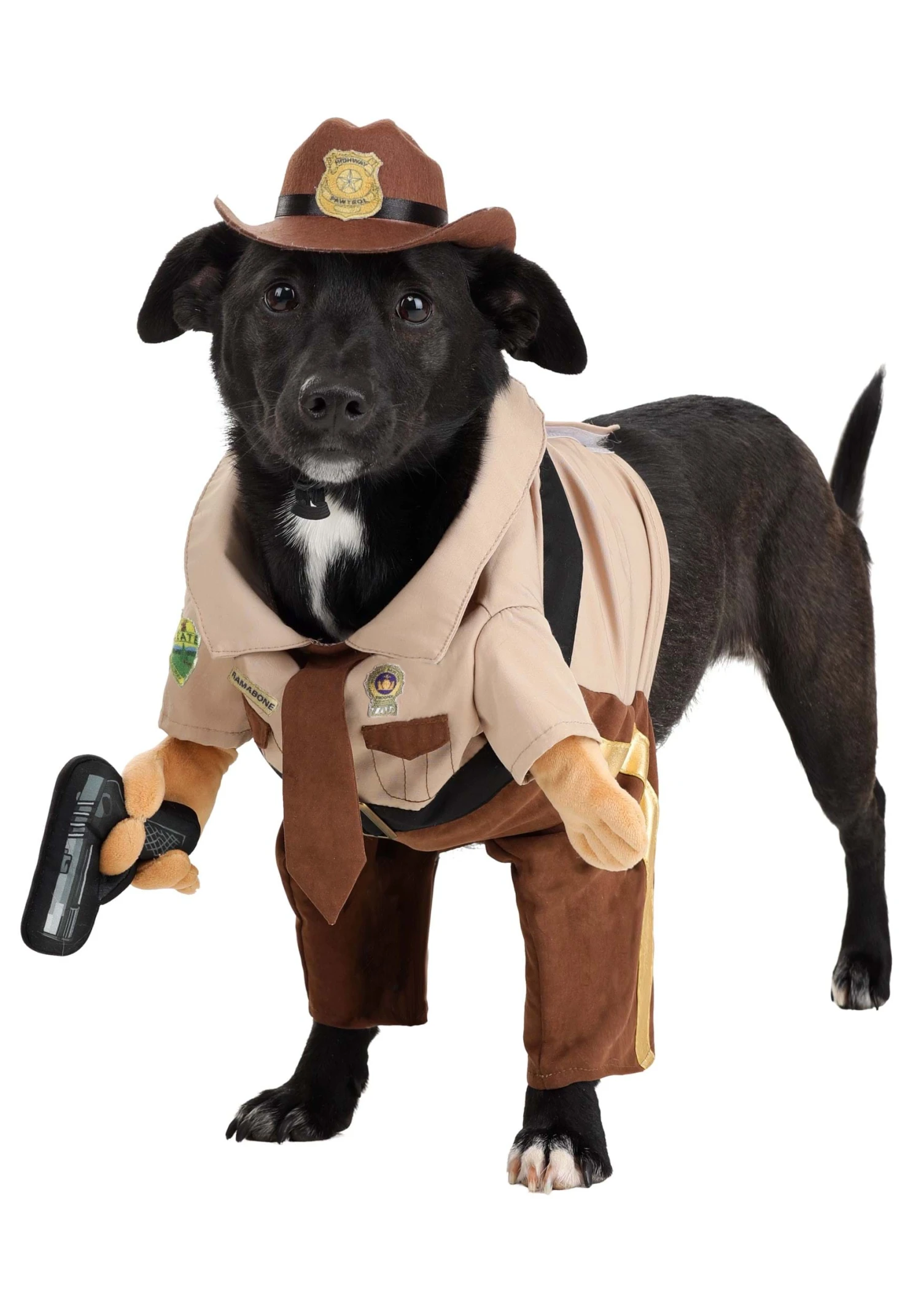 State Trooper Costume For Dogs 1 State Trooper Costume For Dogs